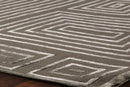 Exquisite Rugs Metro Velvet Handmade Hand-Knotted New Zealand Wool and Viscose  Area Rug