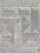 Exquisite Rugs Metro Velvet Handmade Hand-Knotted New Zealand Wool and Viscose  Area Rug