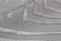 Exquisite Rugs Metro Velvet Handmade Hand-Knotted New Zealand Wool and Viscose  Area Rug
