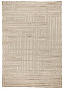 Exquisite Rugs Metro Velvet Handmade Hand-Knotted New Zealand Wool and Viscose  Area Rug