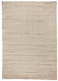 Exquisite Rugs Metro Velvet Handmade Hand-Knotted New Zealand Wool and Viscose  Area Rug