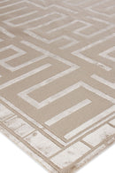 Exquisite Rugs Metro Velvet Handmade Hand-Knotted New Zealand Wool and Viscose  Area Rug