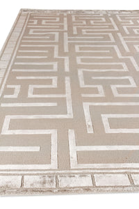 Exquisite Rugs Metro Velvet Handmade Hand-Knotted New Zealand Wool and Viscose  Area Rug