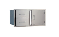 Bull BBQ 30" Door / Drawer Combo With 2 Drawers