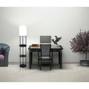 Adesso Charging Station Shelf Floor Lamp