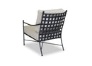 Sunset West Provence Wrought Iron Club Chair with Cushion