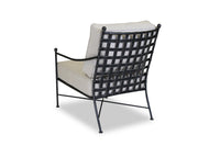 Sunset West Provence Wrought Iron Club Chair with Cushion