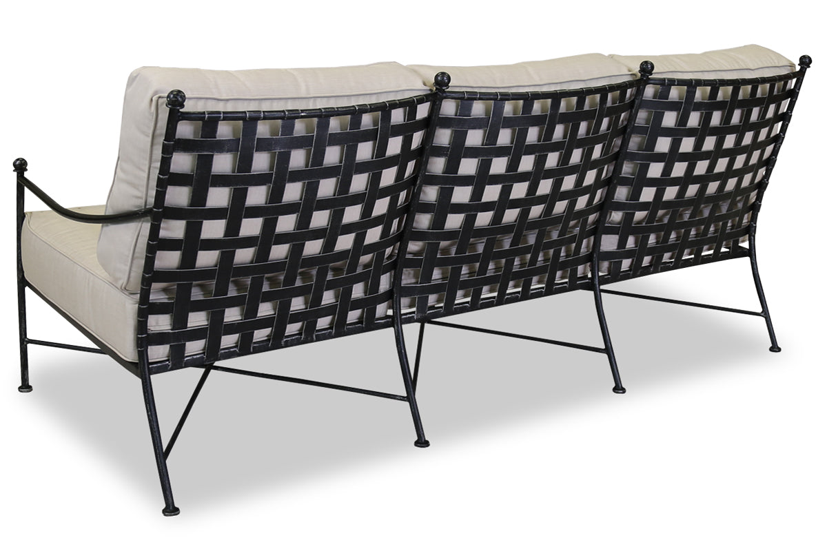 Sunset West Provence Aluminum Sofa with Cushion