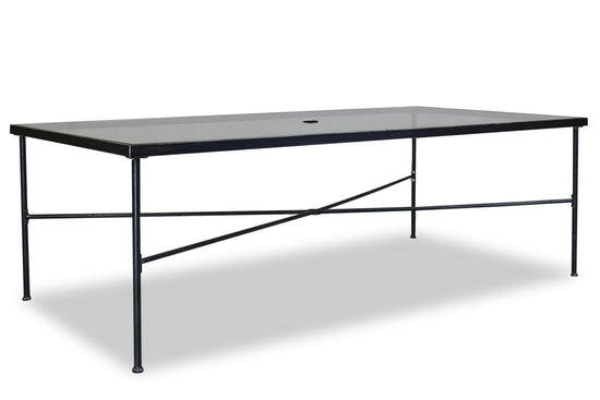 Sunset West Provence Wrought Iron 84" Dining Table