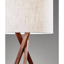 Adesso Brooklyn Floor Lamp Walnut