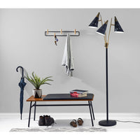 Adesso Nadine 3-Arm Floor Lamp