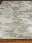 Exquisite Rugs Bamboo Silk Handmade Hand-Knotted Bamboo Silk and Cotton Area Rug