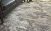 Exquisite Rugs Bamboo Silk Handmade Hand-Knotted Bamboo Silk and Cotton Area Rug