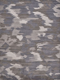 Exquisite Rugs Bamboo Silk Handmade Hand-Knotted Bamboo Silk and Cotton Area Rug