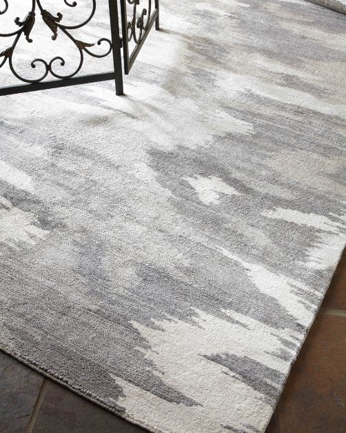 Exquisite Rugs Bamboo Silk Handmade Hand-Knotted Bamboo Silk and Cotton Area Rug