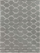 Exquisite Rugs Metro Velvet Handmade Hand-Knotted New Zealand Wool and Viscose  Area Rug