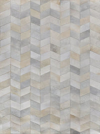 Exquisite Rugs Natural Hide Cowhide Silver Area Rug