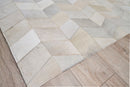 Exquisite Rugs Natural Hide Cowhide Silver Area Rug