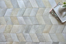 Exquisite Rugs Natural Hide Cowhide Silver Area Rug