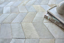 Exquisite Rugs Natural Hide Cowhide Silver Area Rug