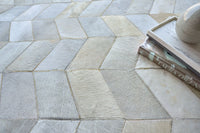 Exquisite Rugs Natural Hide Cowhide Silver Area Rug
