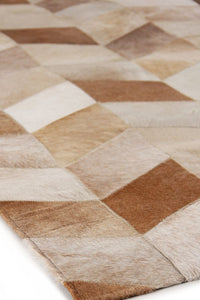 Exquisite Rugs Natural Hide Cowhide Silver Area Rug