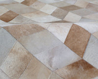 Exquisite Rugs Natural Hide Cowhide Silver Area Rug