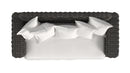 Sunset West Cabo Loveseat in Soothe Pearl with Flange Welt