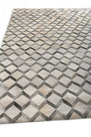 Exquisite Rugs Natural Hide Cowhide Silver Area Rug