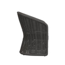 Sunset West Cabo Dining Chair in Soothe Pearl with Flange Welt
