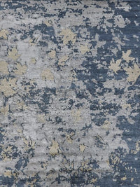 Exquisite Rugs Bamboo Silk Handmade Hand-Knotted Bamboo Silk and Cotton Area Rug