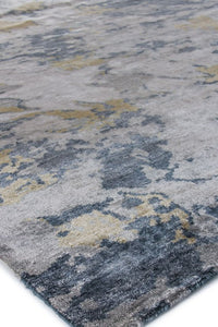 Exquisite Rugs Bamboo Silk Handmade Hand-Knotted Bamboo Silk and Cotton Area Rug