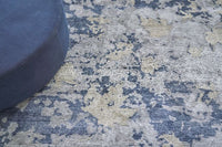 Exquisite Rugs Bamboo Silk Handmade Hand-Knotted Bamboo Silk and Cotton Area Rug