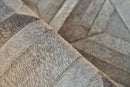 Exquisite Rugs Natural Hide Cowhide Silver Area Rug