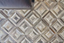 Exquisite Rugs Natural Hide Cowhide Silver Area Rug