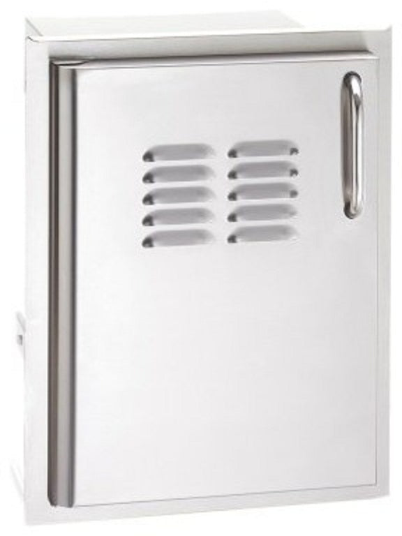 Fire Magic Select Single Access Door with Tank Tray and Louvers