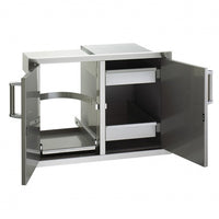 Fire Magic Select Double Door with Trash Tray & Dual Drawers