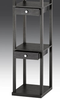 Adesso Murray Three Drawer Shelf Lamp