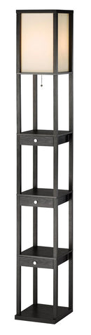 Adesso Murray Three Drawer Shelf Lamp