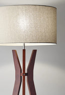 Adesso Bedford Shelf Floor Lamp