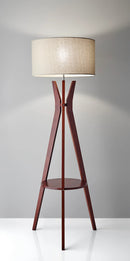 Adesso Bedford Shelf Floor Lamp