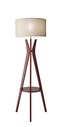 Adesso Bedford Shelf Floor Lamp