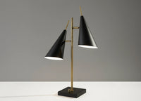 Adesso Owen Table Lamp Antique Brass