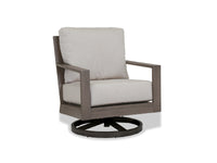Sunset West Laguna Aluminum Swivel Club Rocker with Cushion