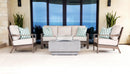 Sunset West Laguna Aluminum Sofa with Cushion