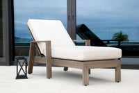 Sunset West Laguna Aluminum Chaise Lounge with Cushion