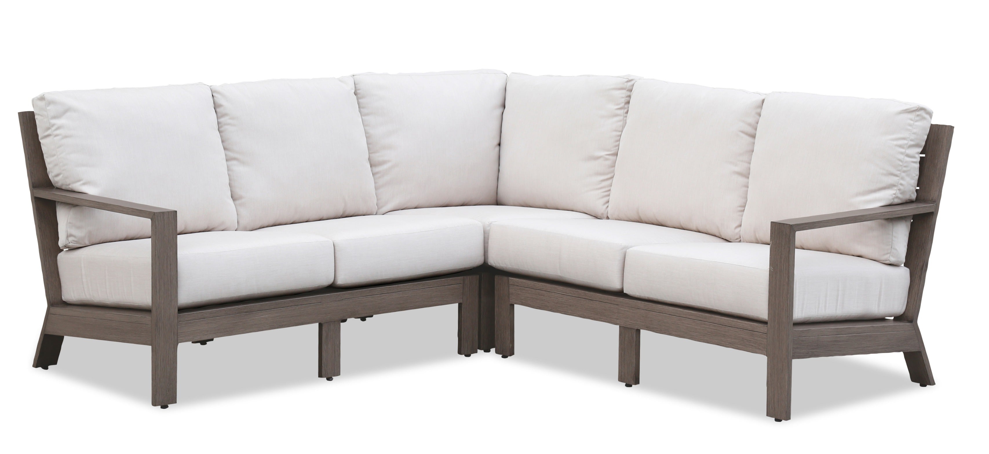 Sunset West Laguna Aluminum Sectional with Cushion
