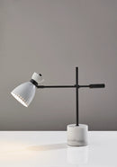 Adesso Sadie Desk Lamp Black & White