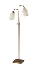 Adesso Clara 2 Light Floor Lamp