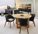 Cane-Line Peacock Chair with Teak Legs